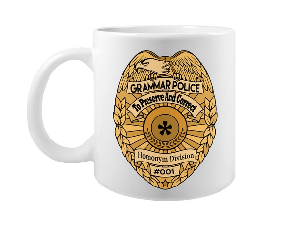 Grammar Police Funny Teacher Appreciation Gift